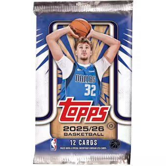 2025/26 Topps Chrome Basketball Hobby Pack