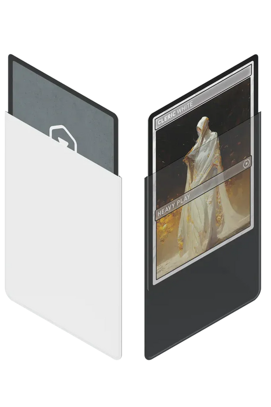 Heavy Play: Curved Sleeves: Cleric White Standard (100ct)