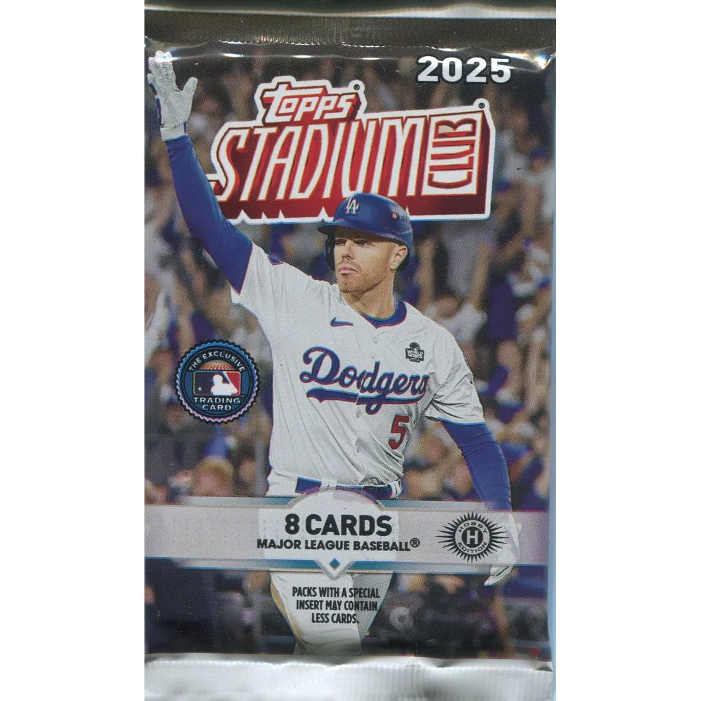 2025 Topps Stadium Club Baseball Hobby Pack