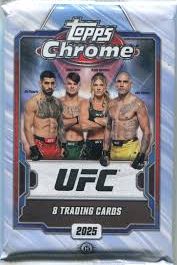 2025 Topps Chrome UFC Hobby Pack