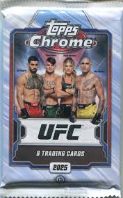 2025 Topps Chrome UFC Hobby Pack