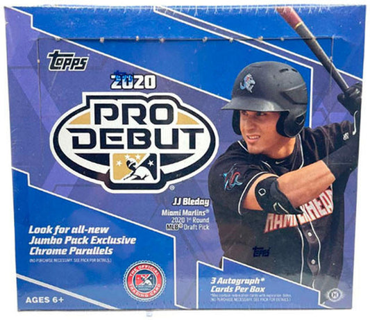 2020 Topps Pro Debut Baseball HTA Hobby Jumbo Box
