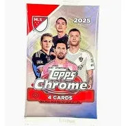 2025 Topps Chrome MLS Soccer Hobby Pack